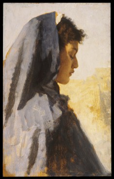 Profile Head of a Young Woman