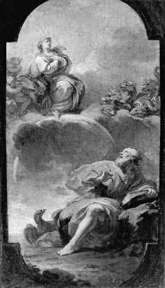The Vision of Saint John the Evangelist on Patmos
