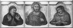 The Blessing Christ, the Mourning Virgin, the Mourning St. John the Evangelist