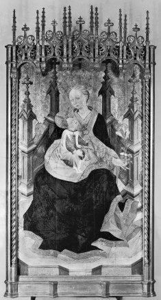 Madonna and Child on a Throne