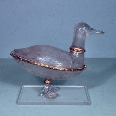 Covered Bowl in the Shape of a Duck