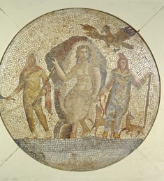 Fragment of a Mosaic with Mithras