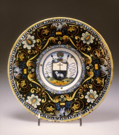 Plate with Shield Showing the Lamb of God