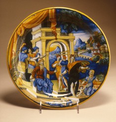 Dish with the Judgment of Solomon