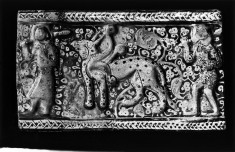 Fritware Tile From a Freize