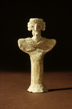 Bearded Figurine with Necklace
