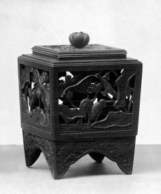 Incense Burner with Lotus Pond Design