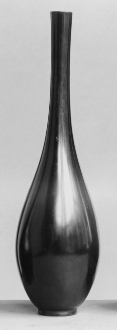 Oviform Bottle with a Long Neck