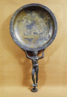 Patera with Figural Handle