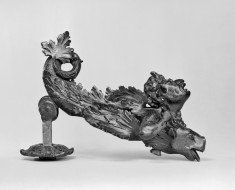 Doorknocker in the Shape of a Demon Riding a Dragon