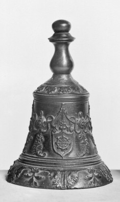 Hand Bell with Two Shields
