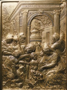 Plaque with the Adoration of the Shepherds