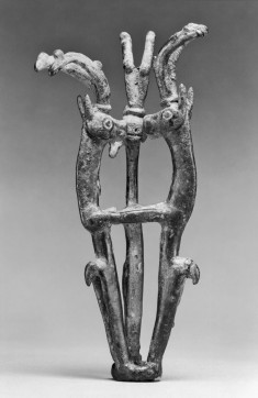 Finial with Three Goats