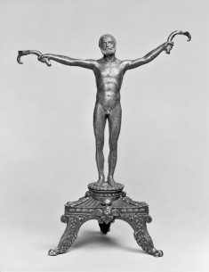 "Antique" Candlestick in the Form of a Man