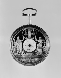 Watch with Apollo and Minerva Striking Bells