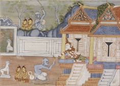 Vessantara Jataka, Chapter 8 (The Royal Children)