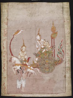 Vessantara Jataka, Chapter 3 (The Gift): Vessantara Gives Away the Chariot