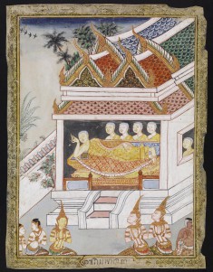 The Buddha Attains Parinirvana
