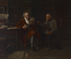 Consulting His Lawyer