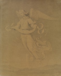 Christmas Angel Bearing Scroll