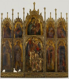 Madonna and Child with St. Michael and Other Saints