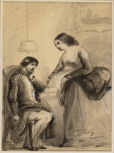 Harry, Dear. Only See What a Nice Silk I Have Bought