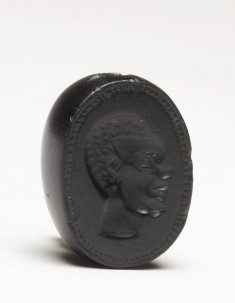 Intaglio Gem with the Head of an African