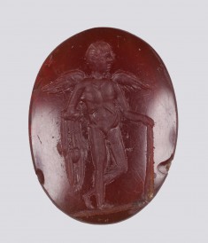 Intaglio with Winged Eros Leaning on a Stick