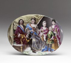 Portrait Medallion of Peter the Great and Family