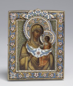 Kazan Mother of God Icon with Oklad