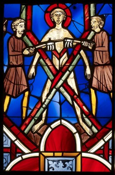 Window Panel with St. Vincent of Saragossa on the Rack