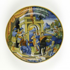 Dish with the Judgment of Solomon
