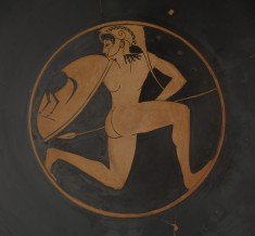 Kylix with Running Warrior
