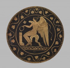 Plate with Eros