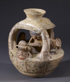 House or Temple Scene Vessel