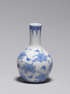 Small Vase with Butterflies and Vines