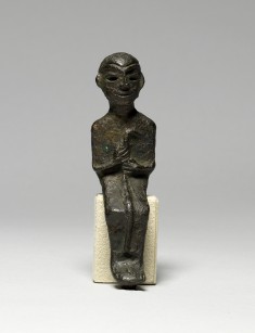 Statuette of a Seated Canaanite
