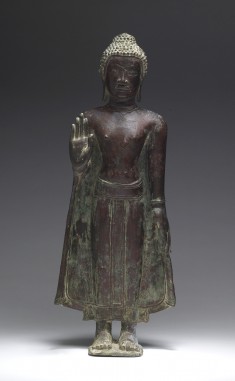 Standing Buddha in "Abhayamudra"