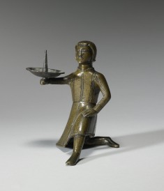 Candlestick with a Young Page