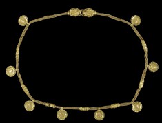 Necklace with Pendant Coins