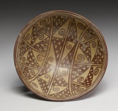 Footed Dish with Animal Motifs
