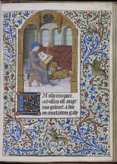 Luke Seated Writing