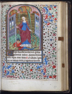 Leaf from Book of Hours