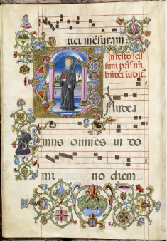 Leaf from Antiphonarium