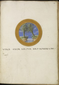 Leaf from Emblem Book