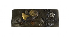 Fuchi with Mandarin Ducks