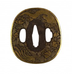 Tsuba with Mythical Animals