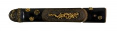 Tsuka with Dragon and Family Crests