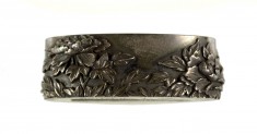 Fuchi with Peonies