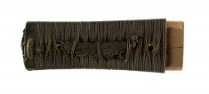 Tsuka with Peacocks and Peony